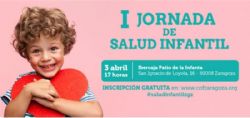Ampliar foto: Arranca el plazo de inscripción a la I Jornada de Salud Infantil que se celebrará el 3 de abril en Zaragoza