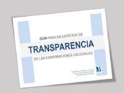 Ampliar foto: Unión Profesional elabora una nueva guía para garantizar el ejercicio de transparencia de las corporaciones colegiales